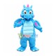 Blue Flying Dragon Mascot Handmade Costume
