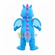 Blue Flying Dragon Mascot Handmade Costume