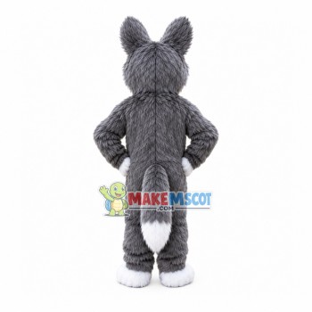 Furry Wolf Mascot Costume Furry Wolf Mascot Costume