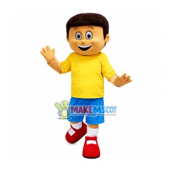 Pleasant Little Boy Mascot Costume