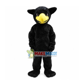 All Over Black Eagle Mascot Costume All Over Black Eagle Mascot Costume
