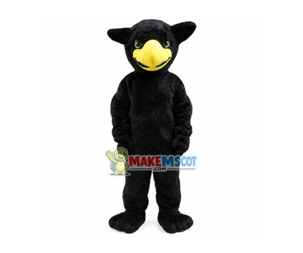 All Over Black Eagle Mascot Costume All Over Black Eagle Mascot Costume