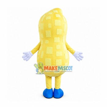 Full Peanut Mascot Costume Full Peanut Mascot Costume