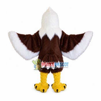 Chasing Eagle Long Wool Mascot Costume Chasing Eagle Long Wool Mascot Costume