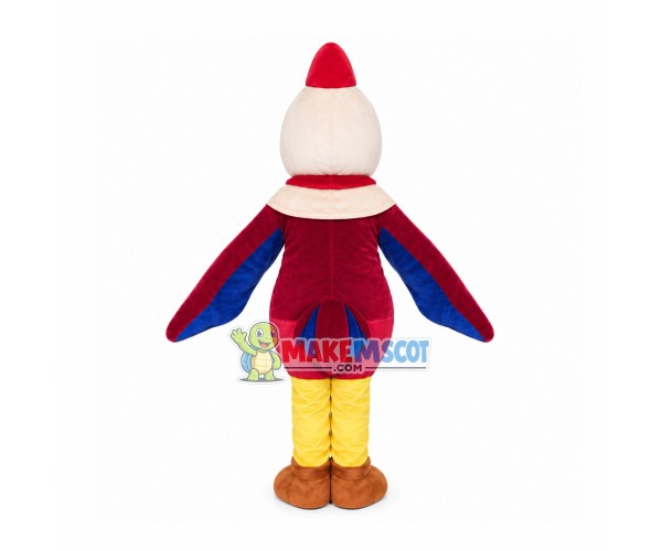 Flight Attendant Chicken Mascot Costume Flight Attendant Chicken Mascot Costume