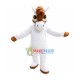 Beautiful White Horse Mascot Costume