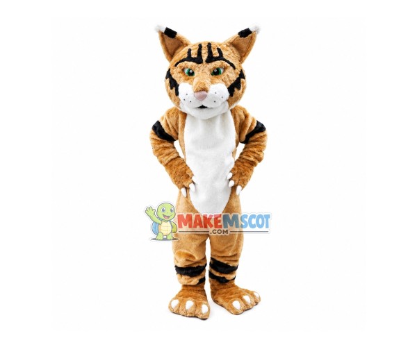 Scrutinizing Tiger Mascot Costume Scrutinizing Tiger Mascot Costume