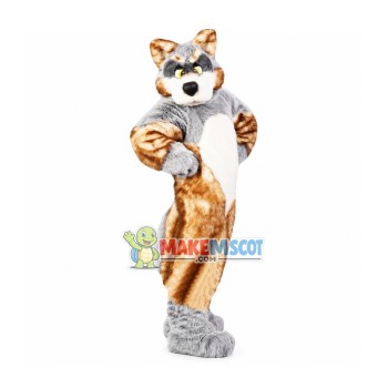 Long Wool Wolfhound Mascot Costume Long Wool Wolfhound Mascot Costume