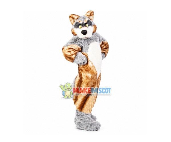 Long Wool Wolfhound Mascot Costume Long Wool Wolfhound Mascot Costume