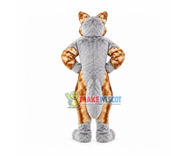 Long Wool Wolfhound Mascot Costume Long Wool Wolfhound Mascot Costume