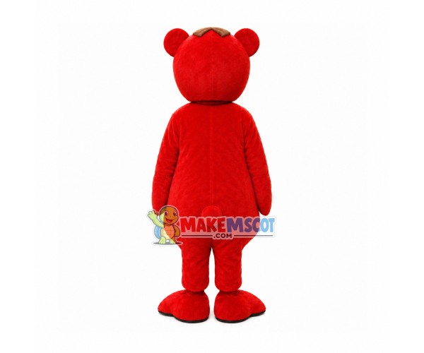 Red Brown Bear Mascot Costume Red Brown Bear Mascot Costume