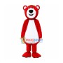 Red Brown Bear Mascot Costume