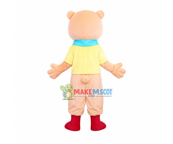 Cartoon Handmade Teddy Bear Mascot Costume Cartoon Handmade Teddy Bear Mascot Costume