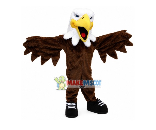 Adult Eagle Mascot Costume In Shoes Adult Eagle Mascot Costume In Shoes