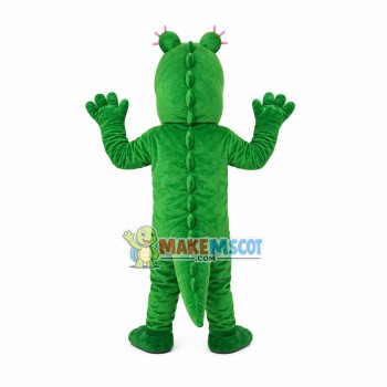 Pink-lipped Crocodile Mascot Costume Pink-lipped Crocodile Mascot Costume