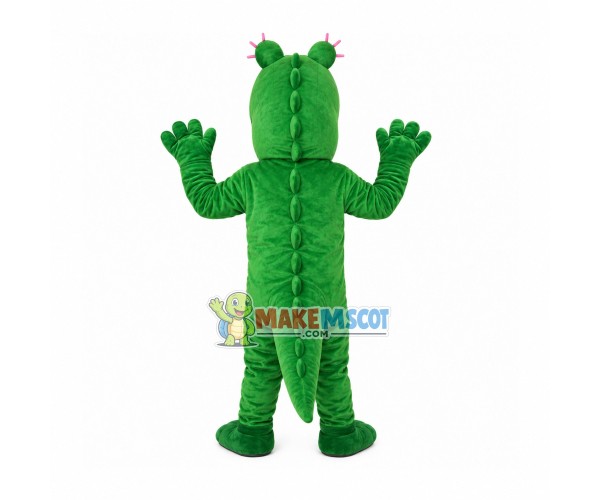 Pink-lipped Crocodile Mascot Costume Pink-lipped Crocodile Mascot Costume