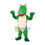 Pink-lipped Crocodile Mascot Costume
