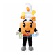 Marshmallow Ice Cream Mascot Costume Marshmallow Ice Cream Mascot Costume