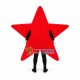 Red Five-pointed Star Mascot Costume