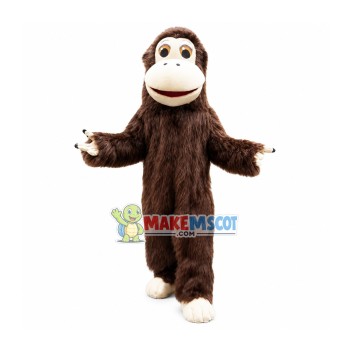 Uniex Long Wool Monkey Mascot Costume Uniex Long Wool Monkey Mascot Costume