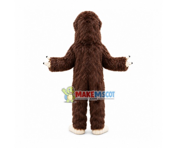 Uniex Long Wool Monkey Mascot Costume Uniex Long Wool Monkey Mascot Costume