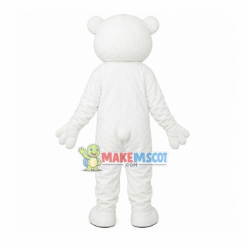 Pure White Bear Mascot Costume Pure White Bear Mascot Costume