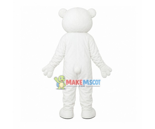 Pure White Bear Mascot Costume Pure White Bear Mascot Costume
