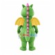Adorable Green Dragon Mascot Costume Adorable Green Dragon Mascot Costume