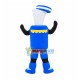 Blue Barrel Of Gasoline Mascot Costume Blue Barrel Of Gasoline Mascot Costume