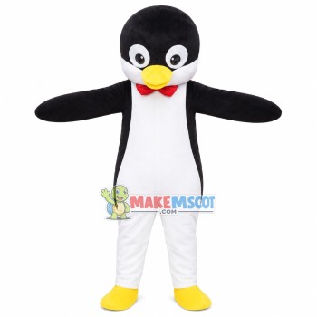 Tall Singer Penguin Mascot Costume Tall Singer Penguin Mascot Costume