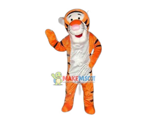 Fashion Cartoon Jumping Tiger Mascot Costume Fashion Cartoon Jumping Tiger Mascot Costume