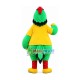 Surprised Green Furry Bird Mascot Costume Surprised Green Furry Bird Mascot Costume