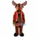 Frank Moose In Vest Mascot Costume