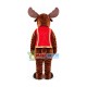 Frank Moose In Vest Mascot Costume