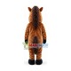 Angry Brown Horse Mascot Costume Angry Brown Horse Mascot Costume