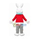 Easter Love Rabbit Mascot Costume Easter Love Rabbit Mascot Costume