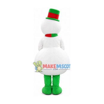 Exquisite Christmas Snowman Mascot Costume Exquisite Christmas Snowman Mascot Costume