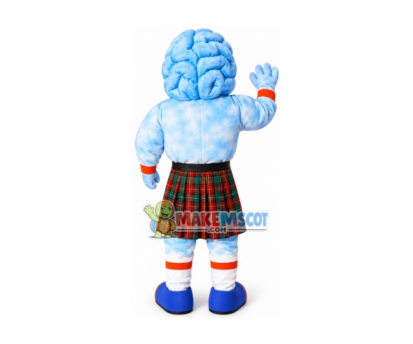 Hard Rock Man Mascot Costume Hard Rock Man Mascot Costume