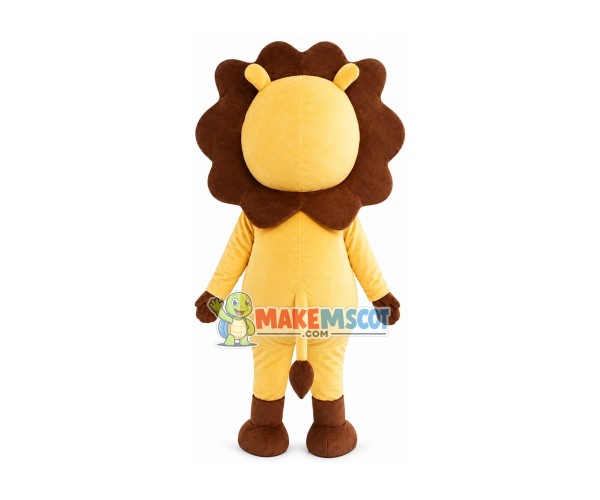 Lion With Sunglasses Mascot Costume Lion With Sunglasses Mascot Costume