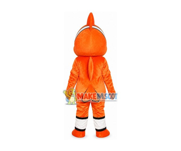 Clownfish Nemo Mascot Cartoon Costume Clownfish Nemo Mascot Cartoon Costume