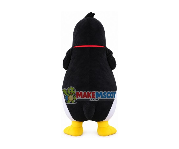 Encouraging Mr Penguin Mascot Costume Encouraging Mr Penguin Mascot Costume