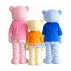 Nice Bear Family Mascot Costume Nice Bear Family Mascot Costume