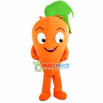 Cartoon Carrot Mascot Costume Cartoon Carrot Mascot Costume