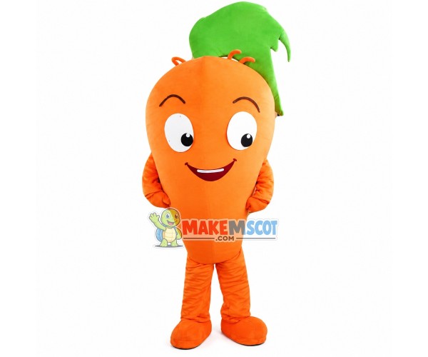 Cartoon Carrot Mascot Costume Cartoon Carrot Mascot Costume