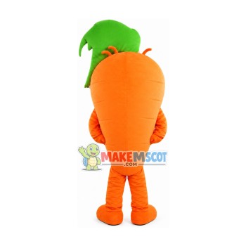 Cartoon Carrot Mascot Costume Cartoon Carrot Mascot Costume