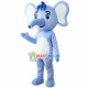 Light Blue Elephant Mascot Breathable Costume Light Blue Elephant Mascot Breathable Costume