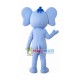 Light Blue Elephant Mascot Breathable Costume Light Blue Elephant Mascot Breathable Costume