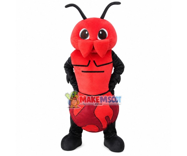 Huge Red Beetle Mascot Costume Huge Red Beetle Mascot Costume