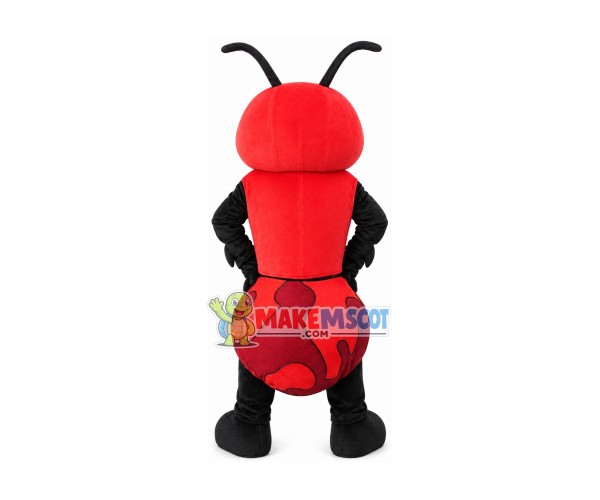 Huge Red Beetle Mascot Costume Huge Red Beetle Mascot Costume