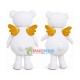 Pure Angle Bear Mascot Costume Pure Angle Bear Mascot Costume